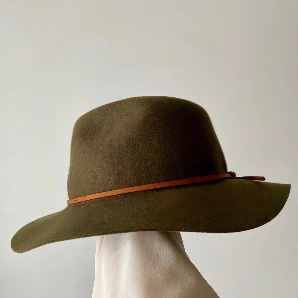 Brixton Wesley Wool Fedora Hat